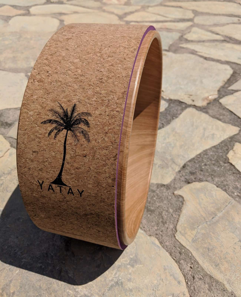 Cork Yoga Wheel | Made with 100% Natural Materials | Yatay